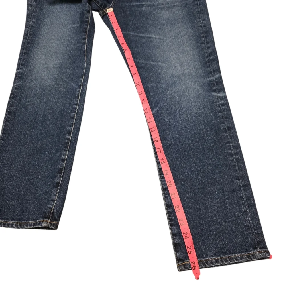 AG Goldschmied Ex-boyfriend Slim Crop Jeans Size 28 R - Picture 10 of 15